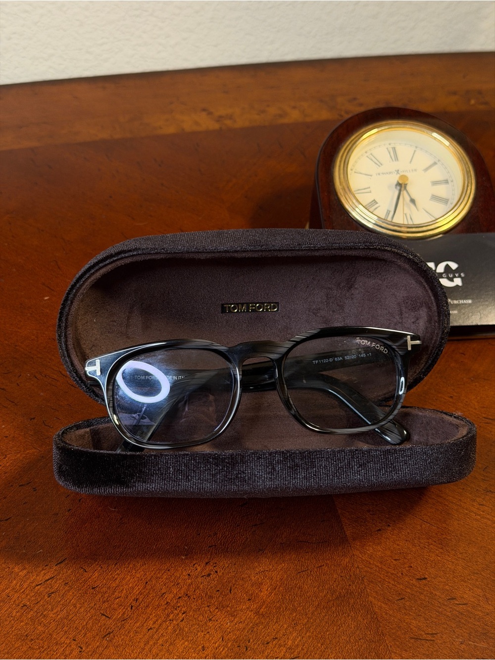 Tom Ford Black Womens Eyeglasses with Velvet Case